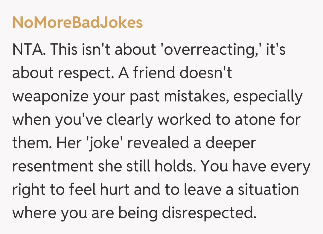 Comentariu de la NoMoreBadJokes