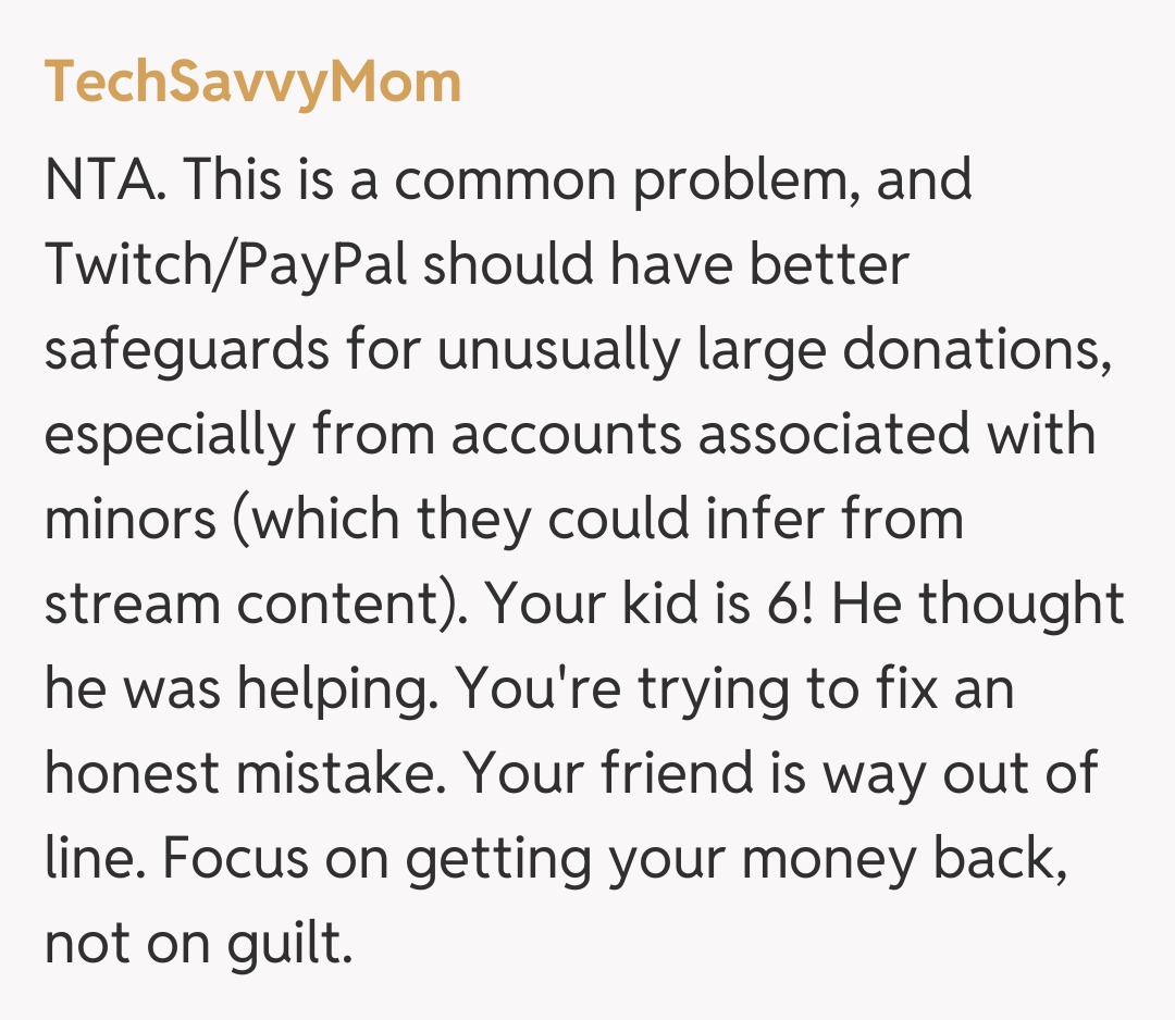 Comentariu de la TechSavvyMom