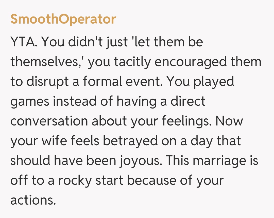 Comentariu de la SmoothOperator