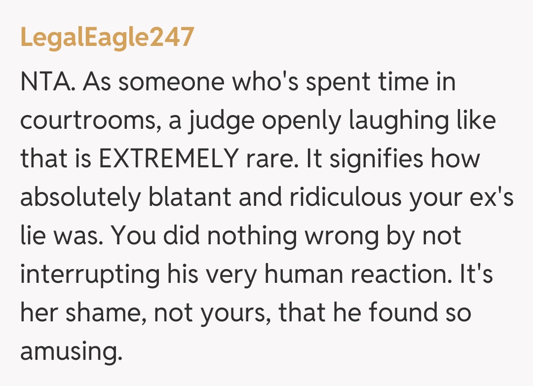 Comentariu de la LegalEagle247