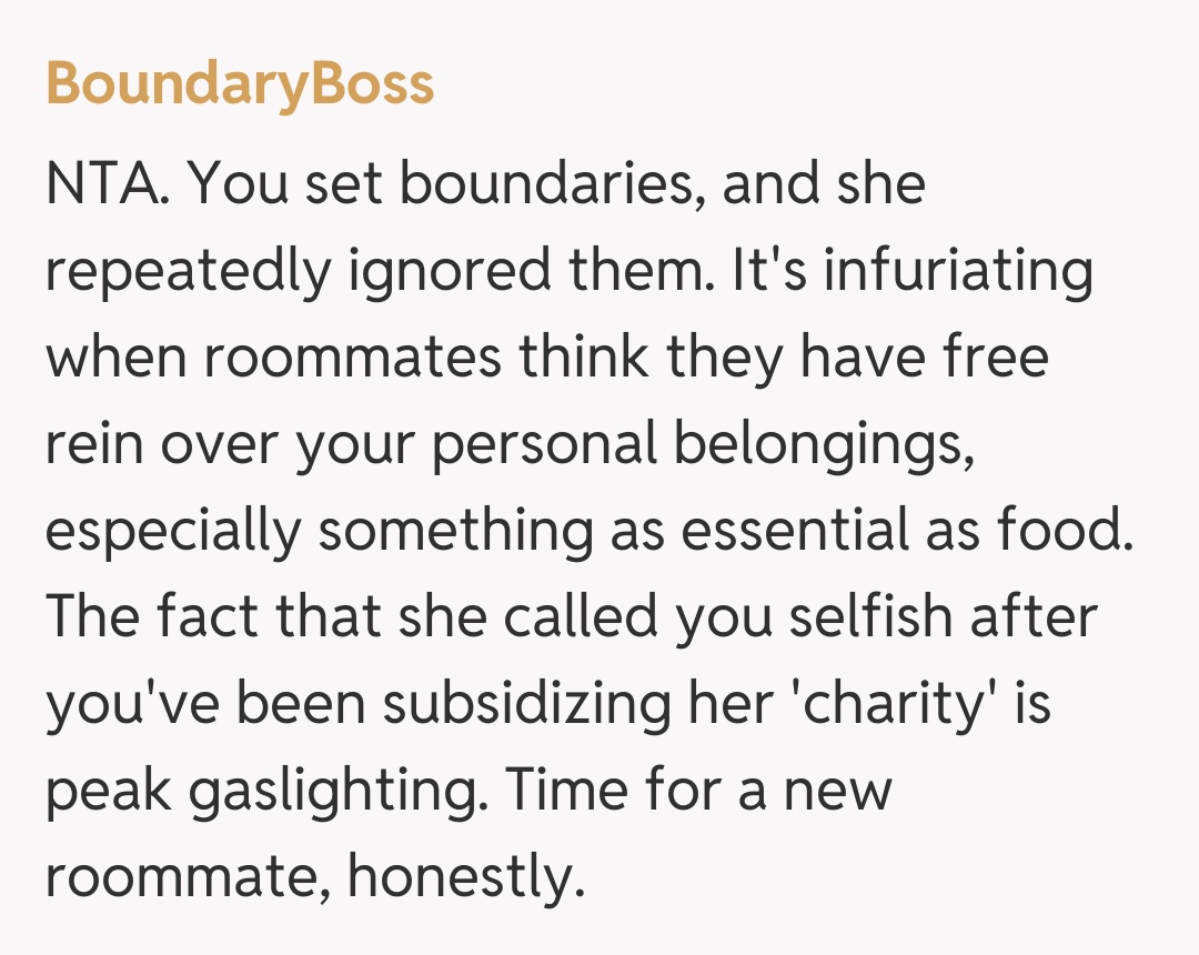 Comentariu de la BoundaryBoss