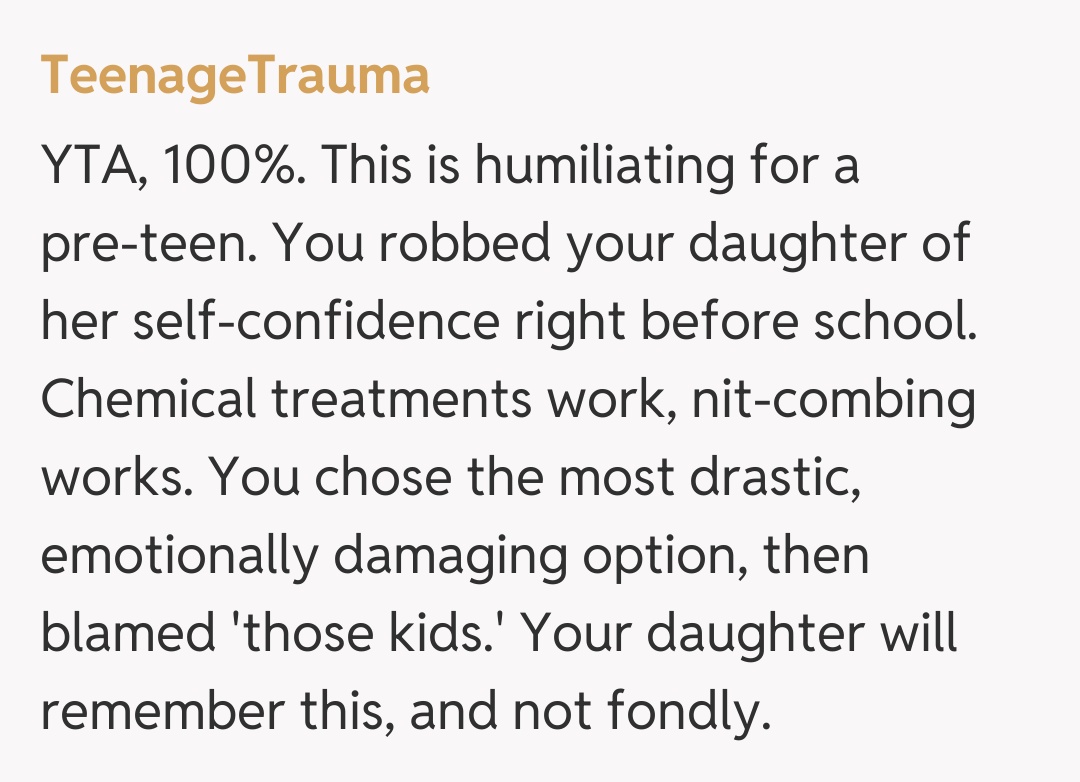 Comentariu de la TeenageTrauma