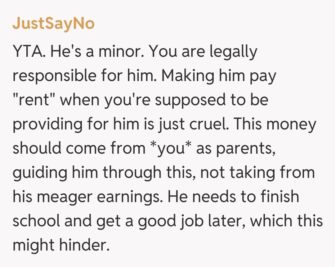 Comentariu de la JustSayNo