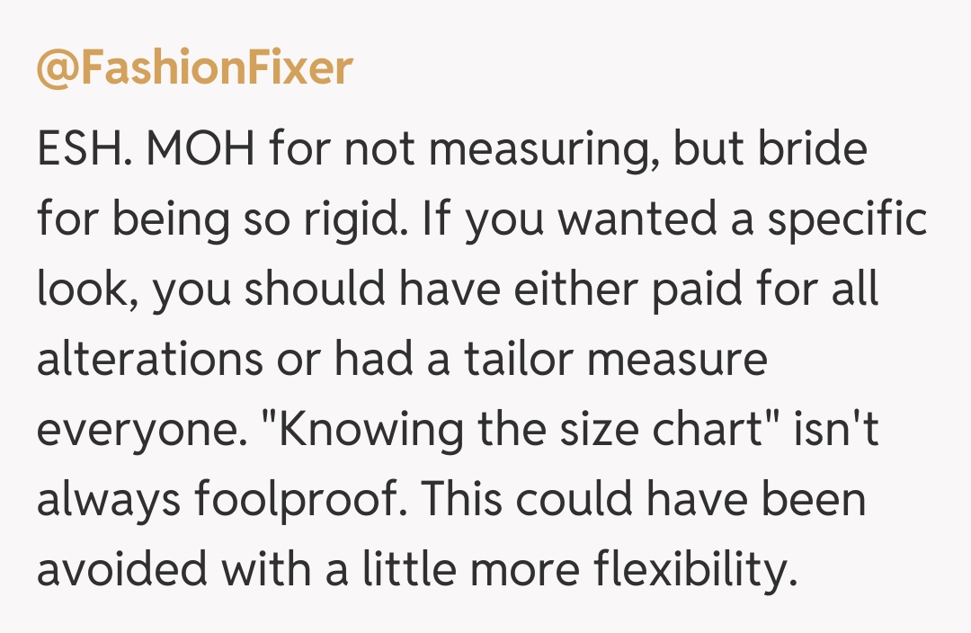 Comentariu de la @FashionFixer