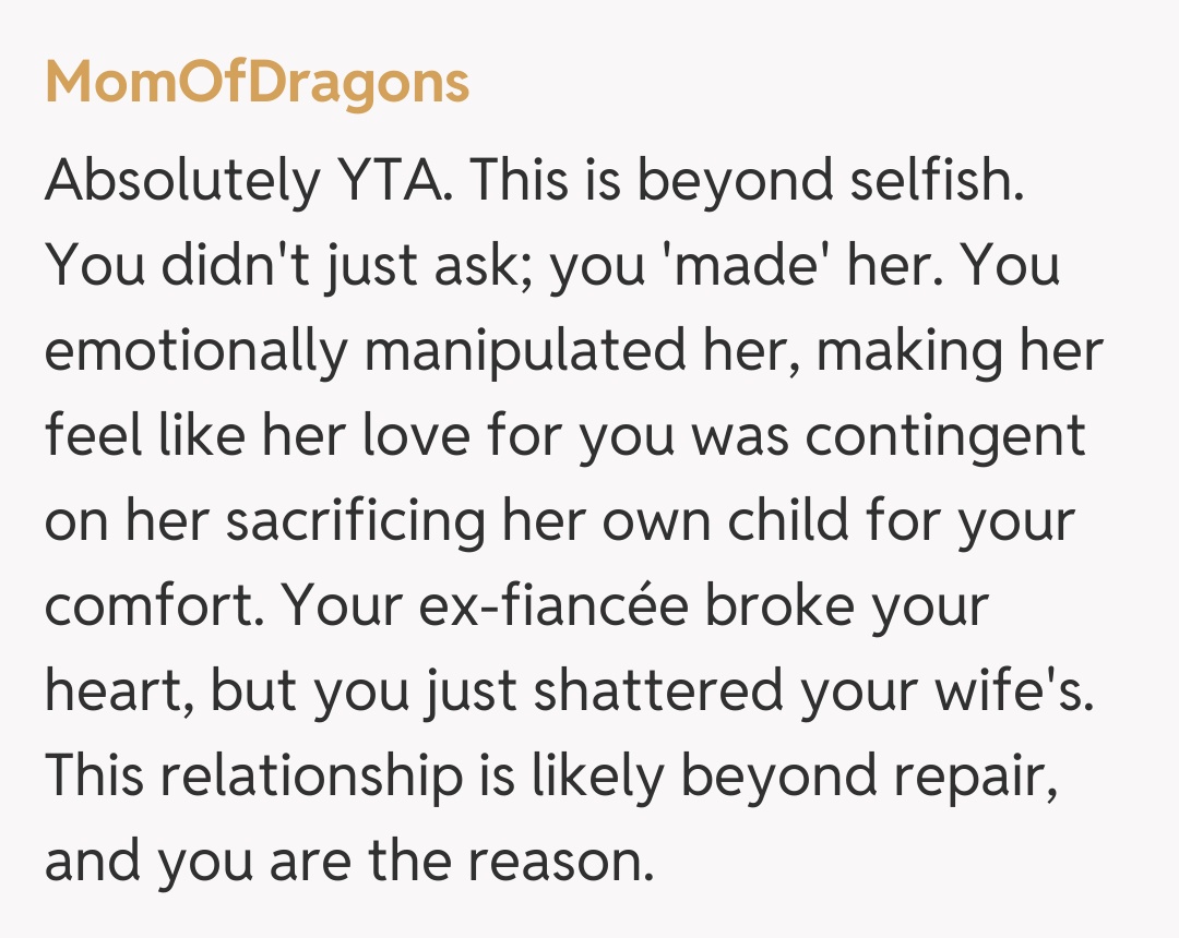 Comentariu de la MomOfDragons