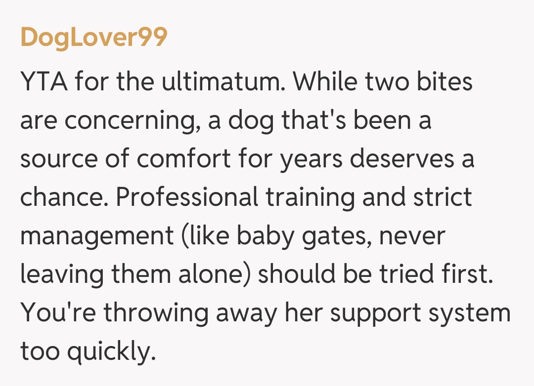 Comentariu de la DogLover99