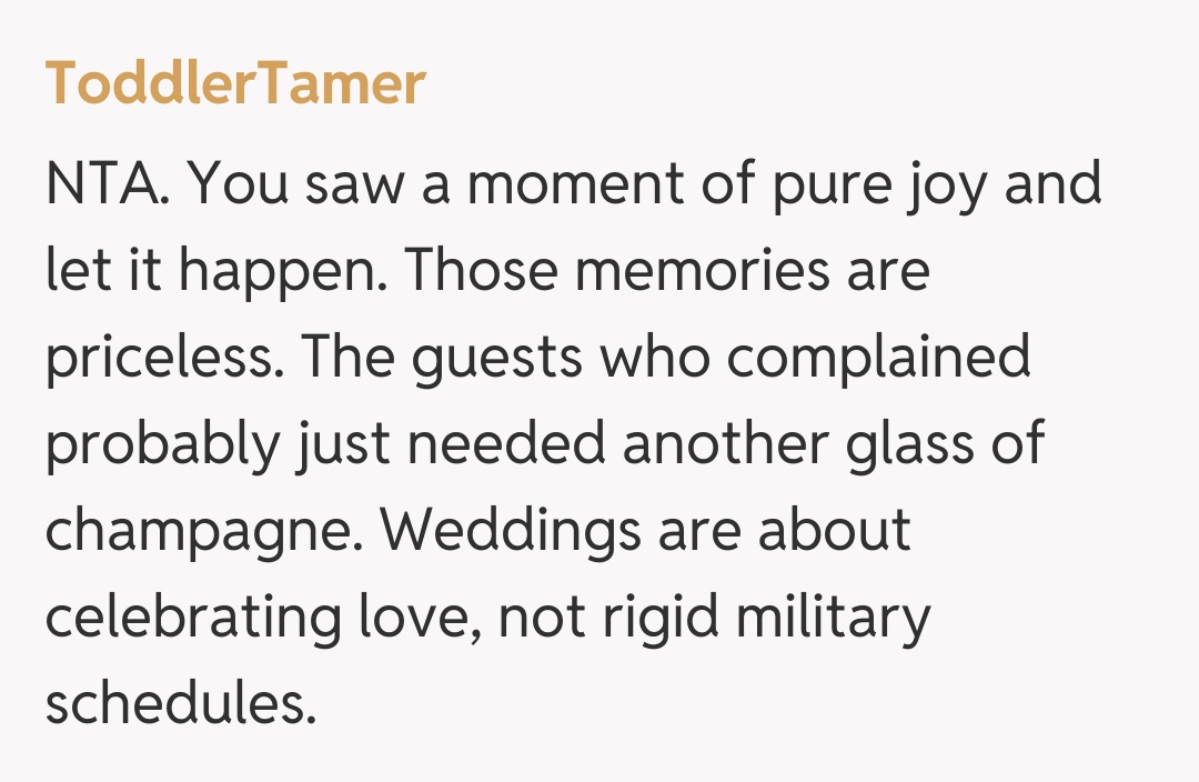 Comentariu de la ToddlerTamer