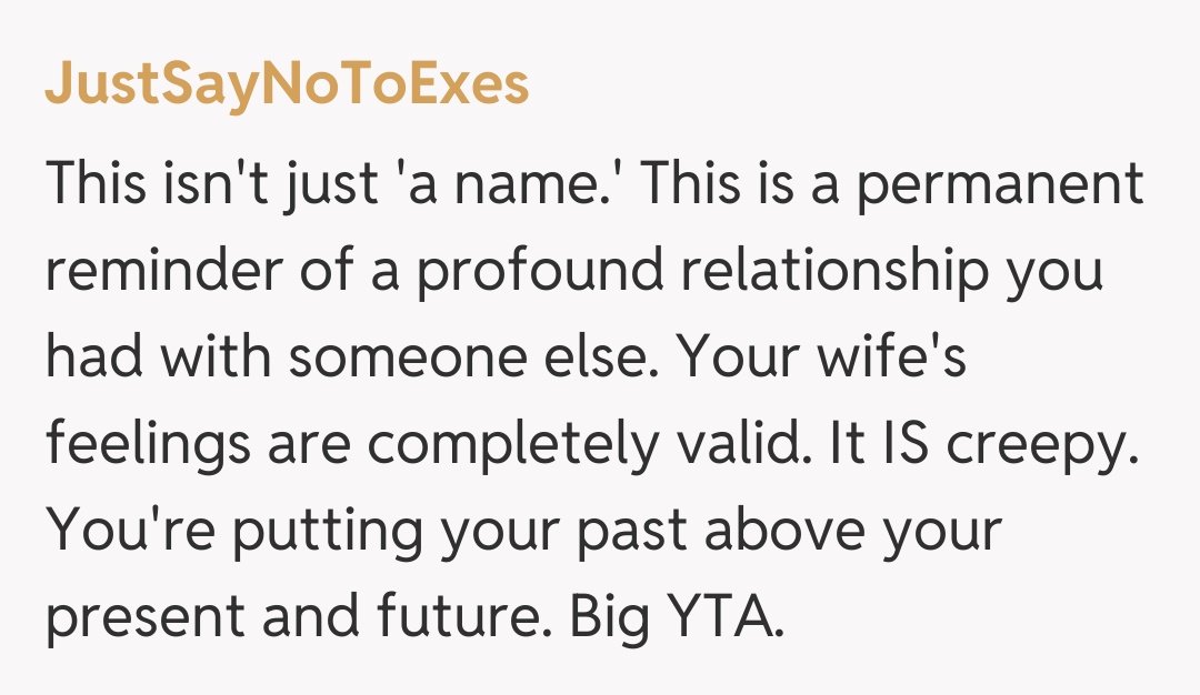 Comentariu de la JustSayNoToExes