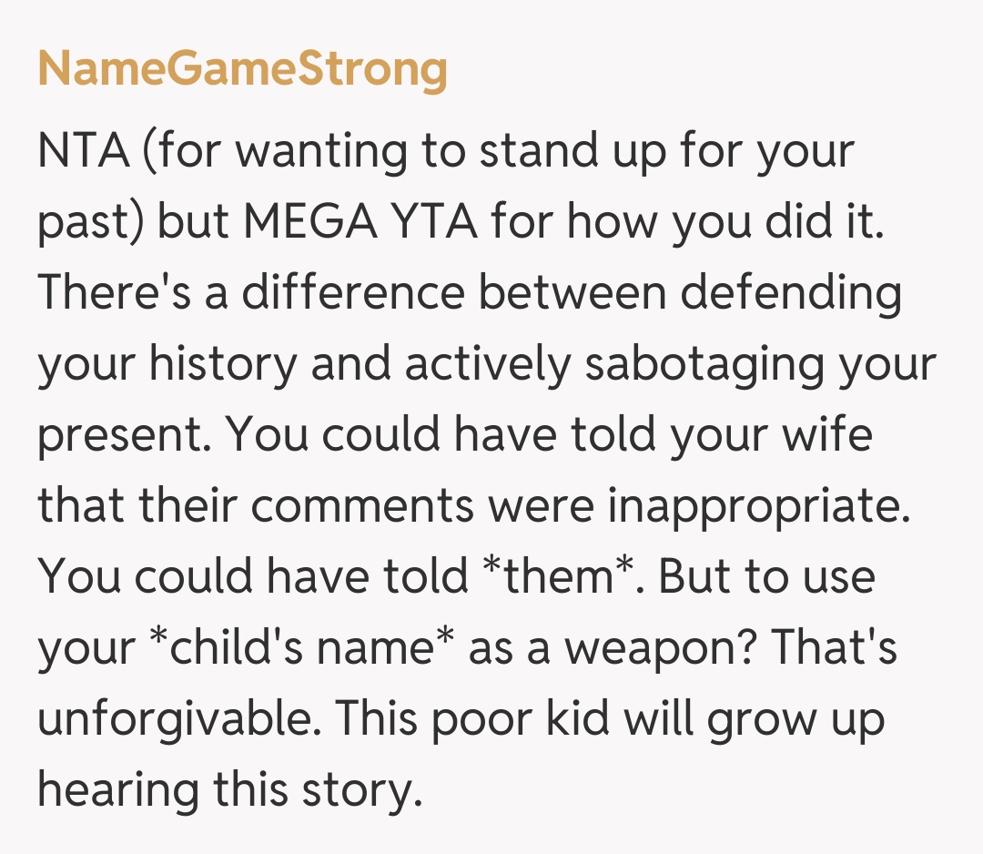 Comentariu de la NameGameStrong