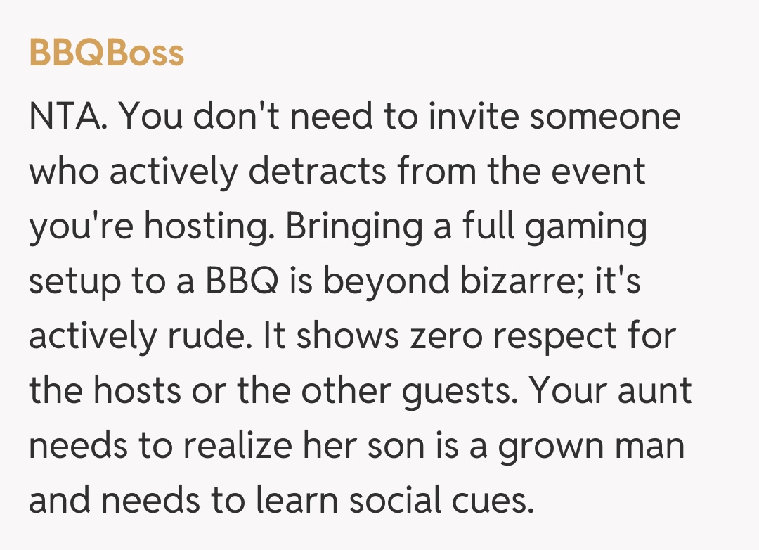 Comentariu de la BBQBoss