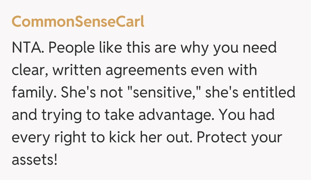 Comentariu de la CommonSenseCarl