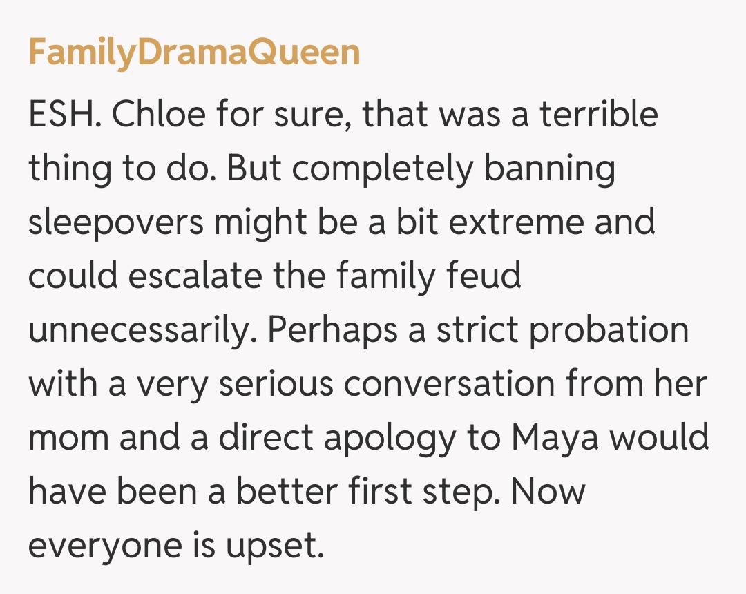 Comentariu de la FamilyDramaQueen