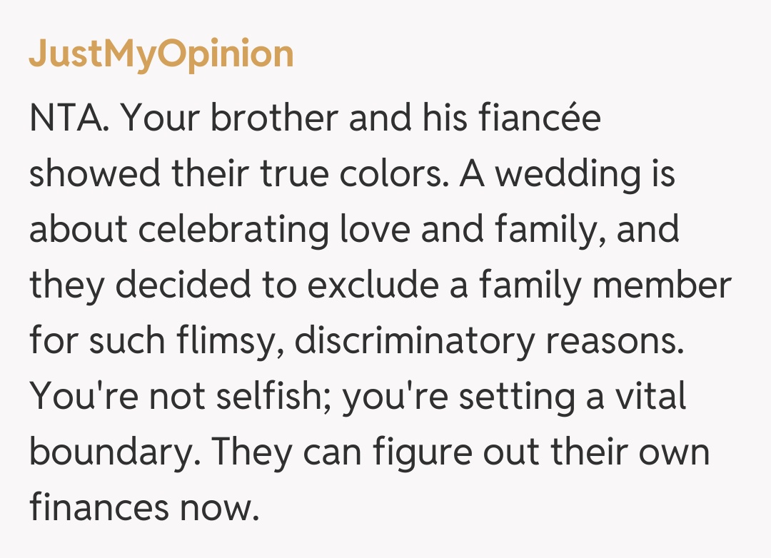 Comentariu de la JustMyOpinion