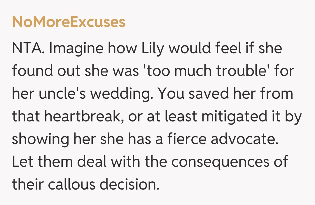 Comentariu de la NoMoreExcuses