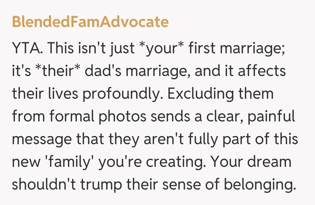 Comentariu de la BlendedFamAdvocate