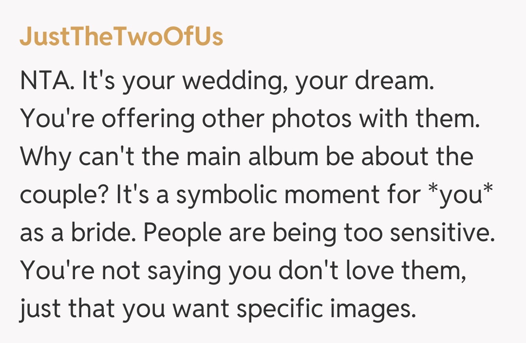 Comentariu de la JustTheTwoOfUs