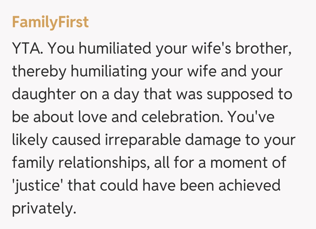 Comentariu de la FamilyFirst