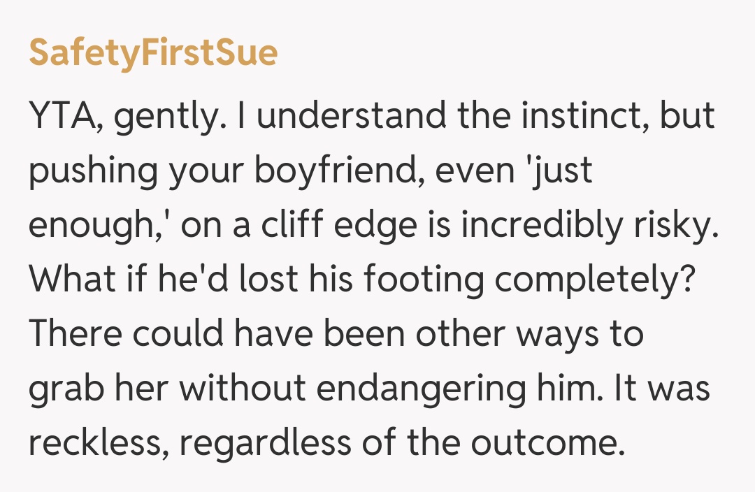 Comentariu de la SafetyFirstSue