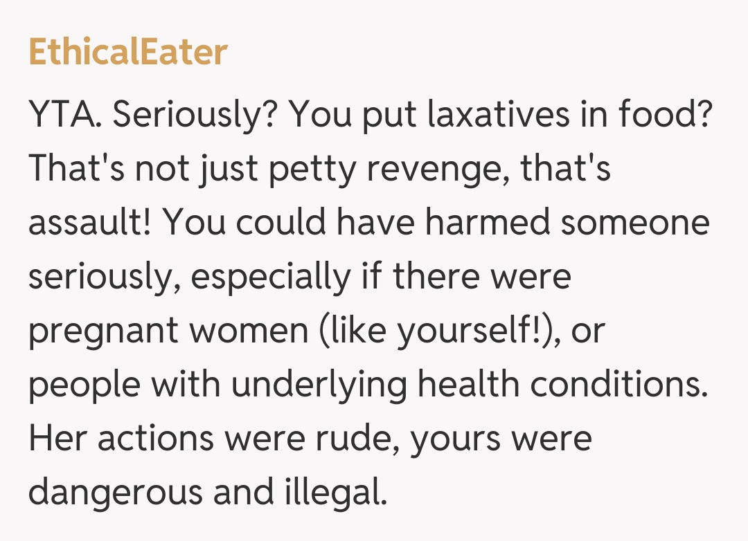 Comentariu de la EthicalEater