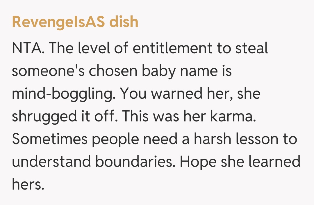 Comentariu de la RevengeIsAS dish