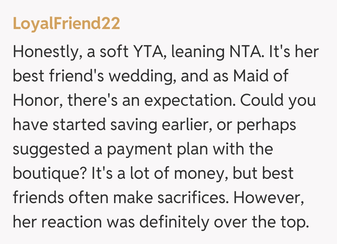 Comentariu de la LoyalFriend22