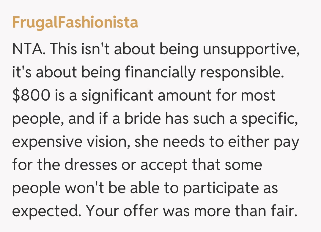 Comentariu de la FrugalFashionista