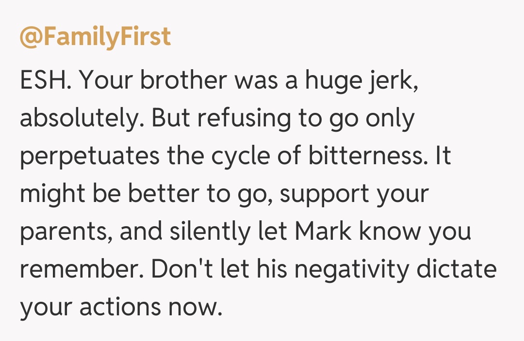 Comentariu de la @FamilyFirst