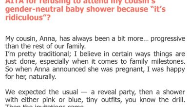 Photo of AITA for refusing to attend my cousin’s gender-neutral baby shower because “it’s ridiculous”?