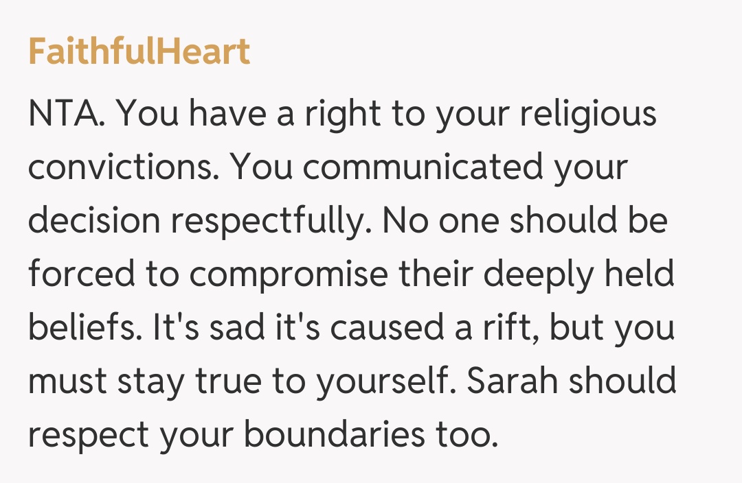 Comentariu de la FaithfulHeart