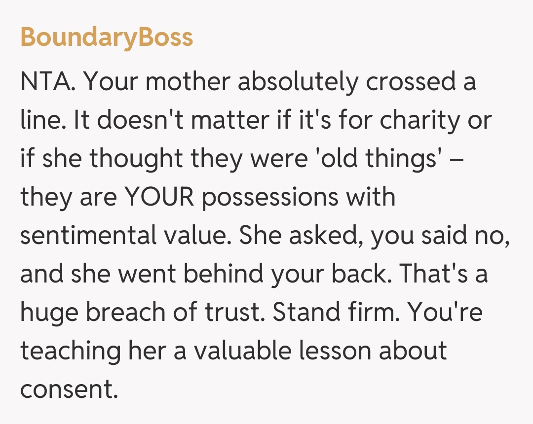 Comentariu de la BoundaryBoss