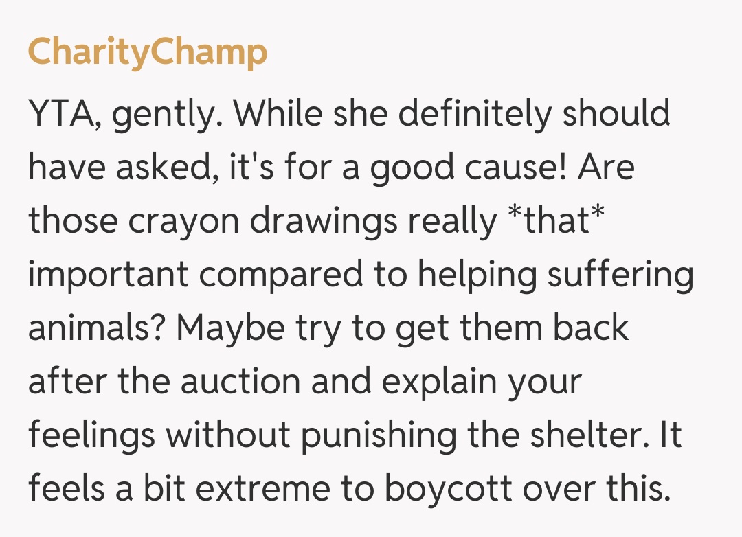 Comentariu de la CharityChamp