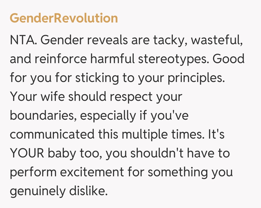 Comentariu de la GenderRevolution