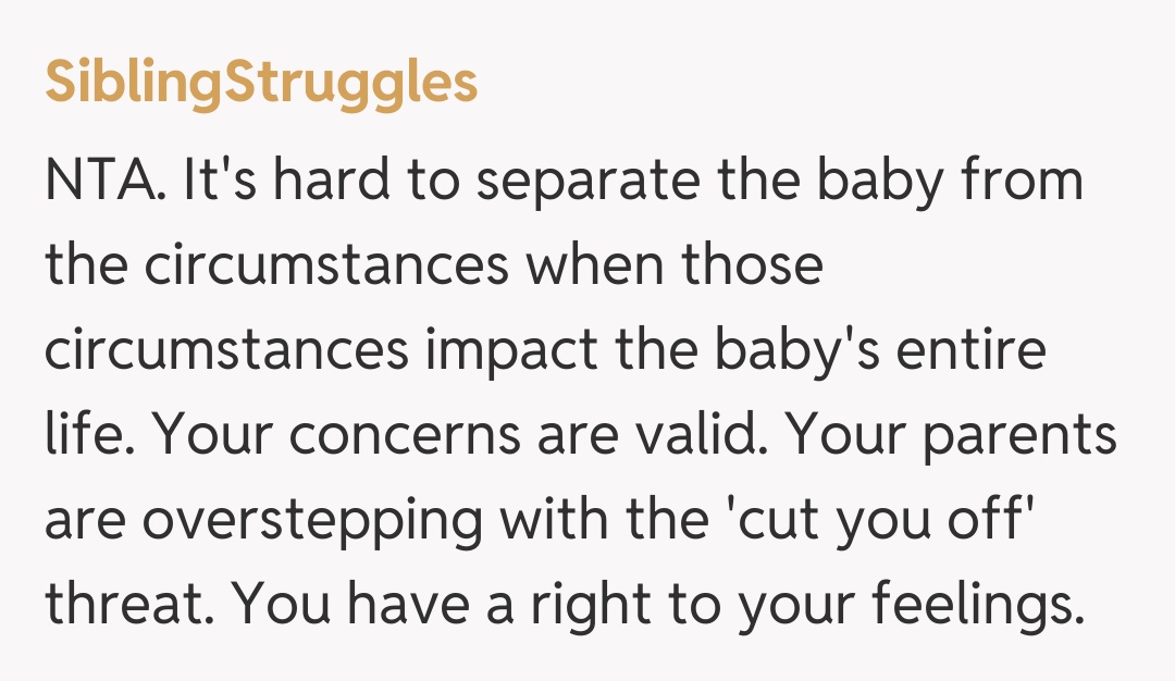 Comentariu de la SiblingStruggles