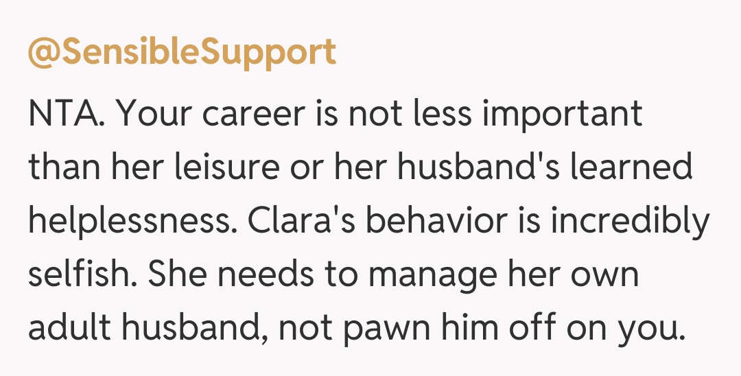 Comentariu de la @SensibleSupport