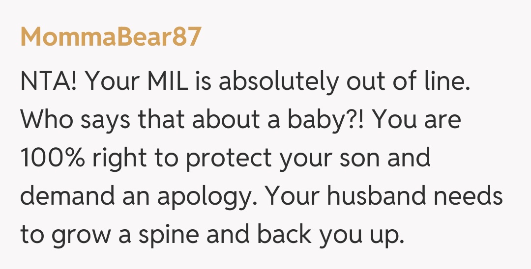 Comentariu de la MommaBear87