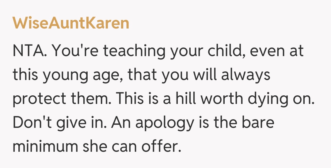 Comentariu de la WiseAuntKaren