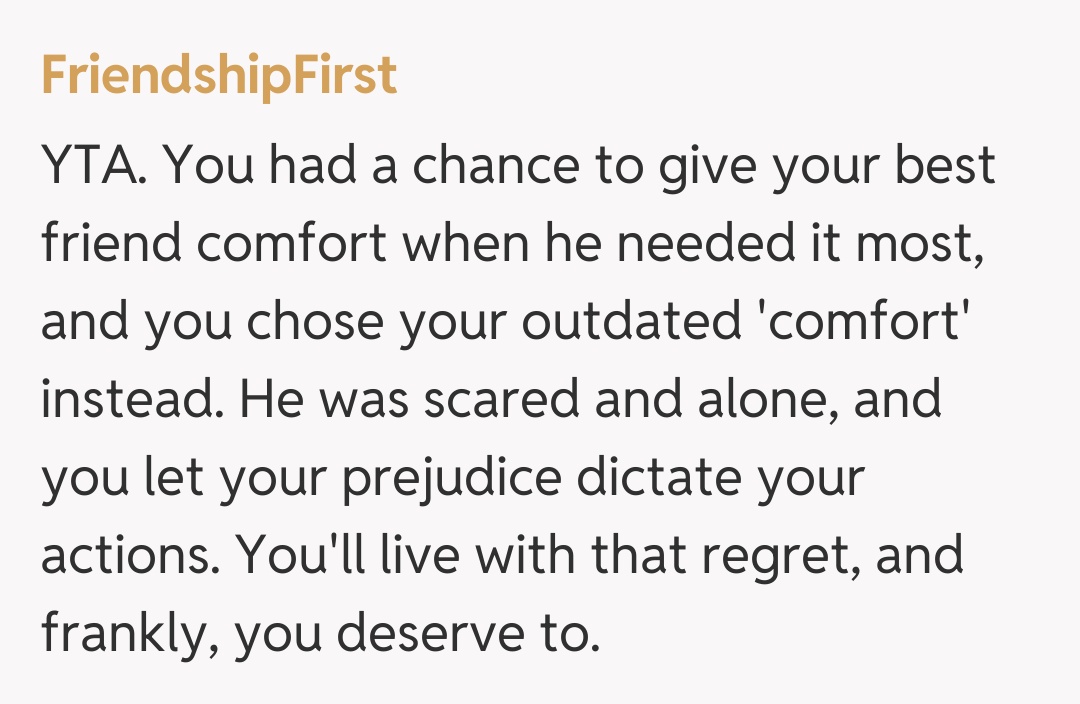 Comentariu de la FriendshipFirst