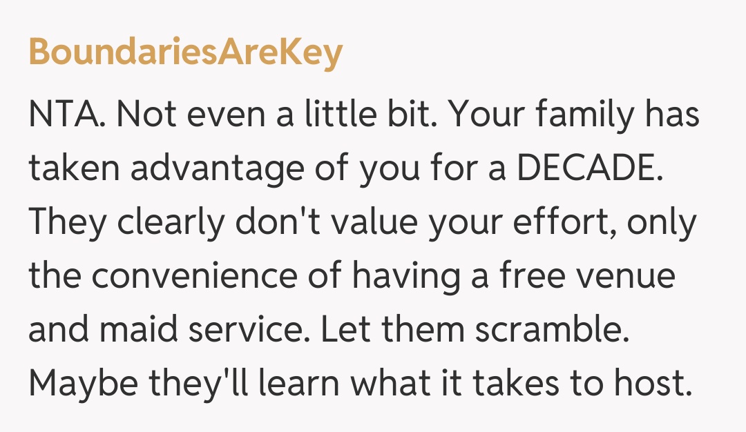 Comentariu de la BoundariesAreKey