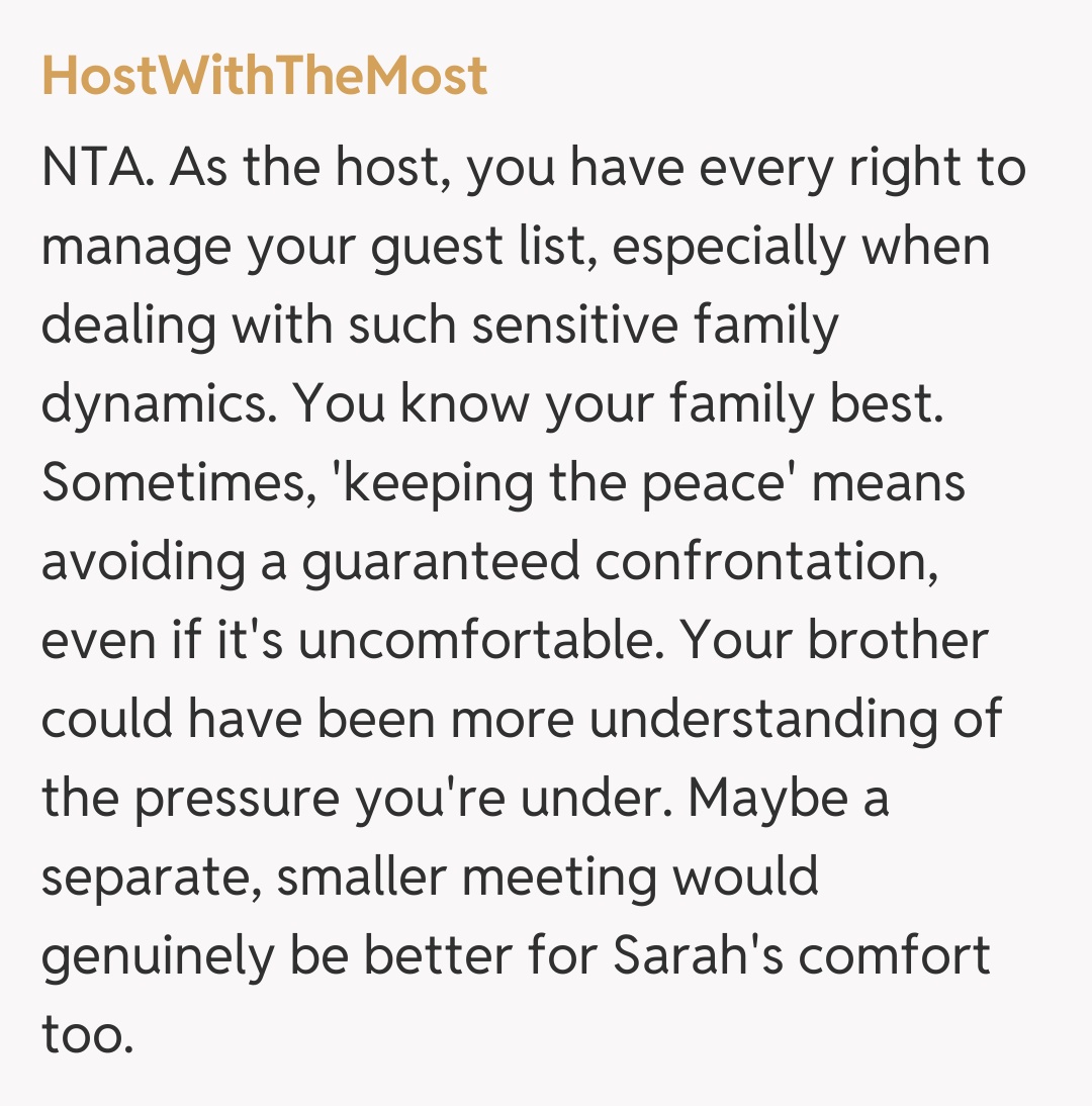 Comentariu de la HostWithTheMost