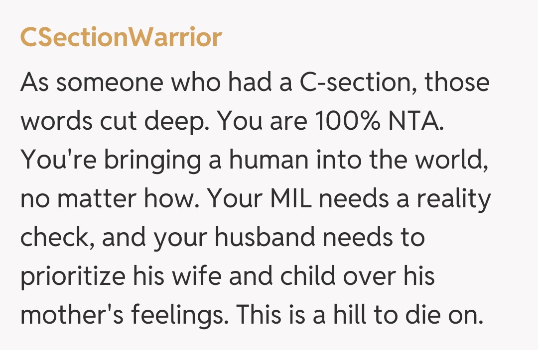 Comentariu de la CSectionWarrior