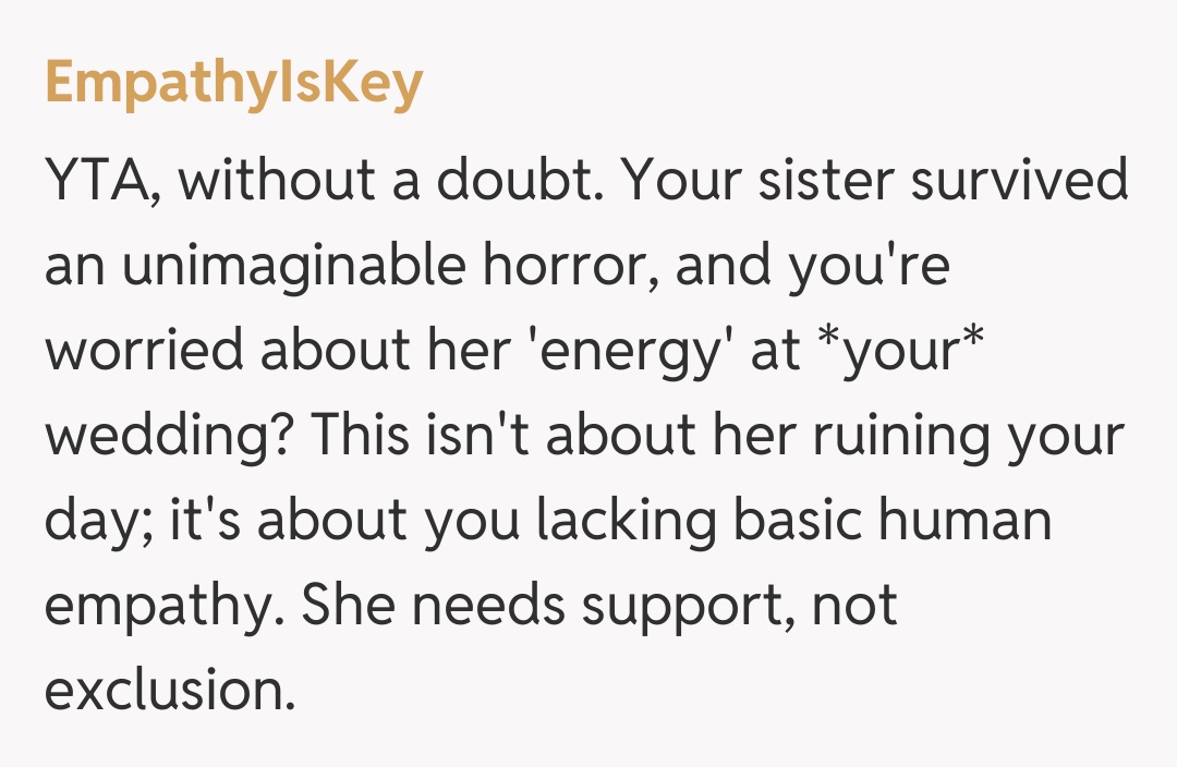 Comentariu de la EmpathyIsKey