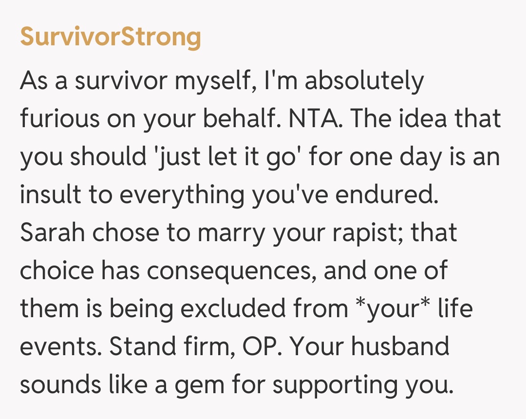 Comentariu de la SurvivorStrong