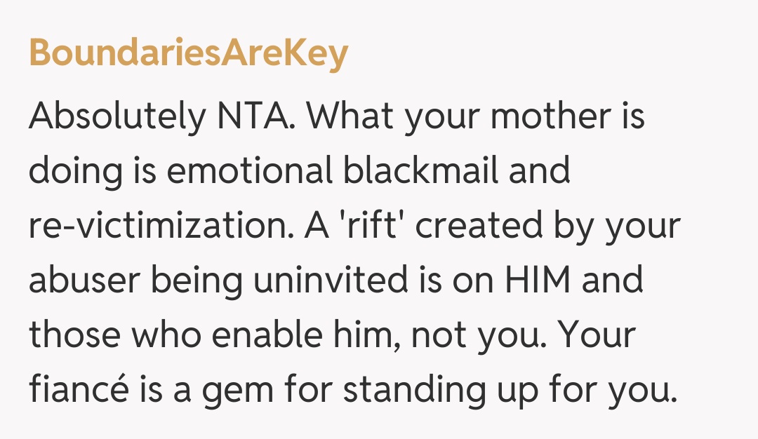 Comentariu de la BoundariesAreKey