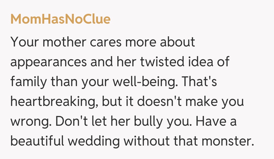 Comentariu de la MomHasNoClue