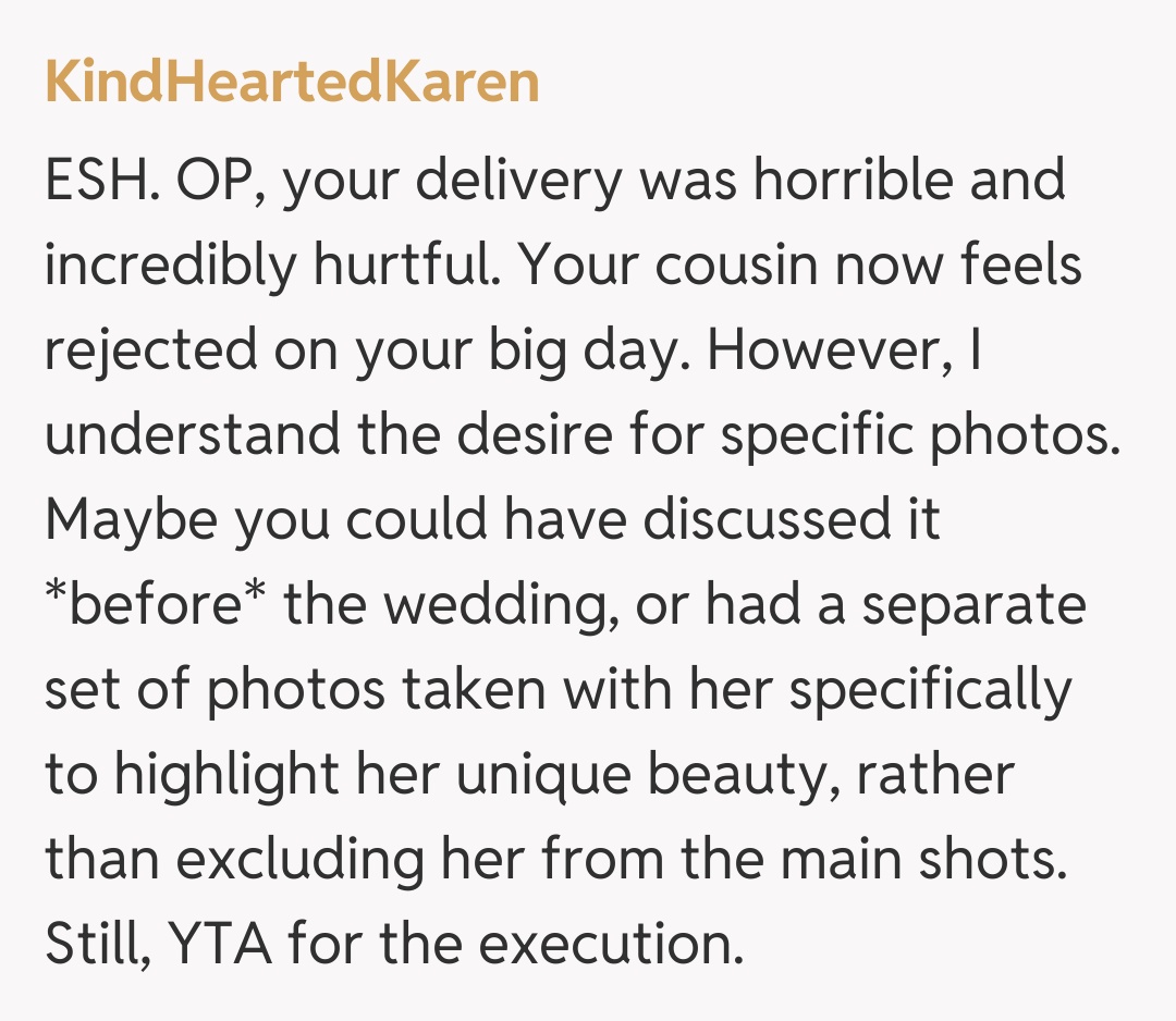 Comentariu de la KindHeartedKaren