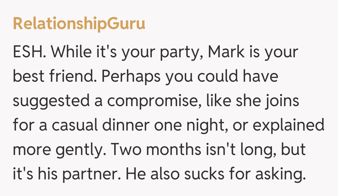 Comentariu de la RelationshipGuru