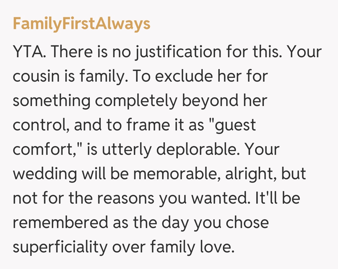 Comentariu de la FamilyFirstAlways