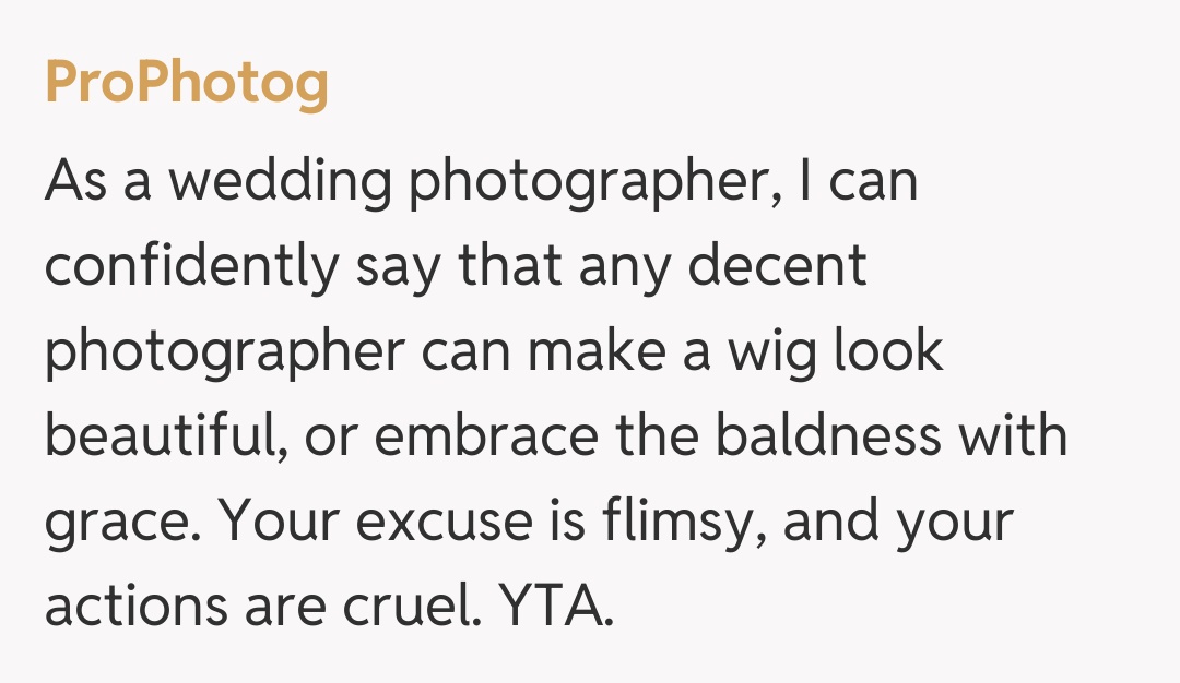 Comentariu de la ProPhotog