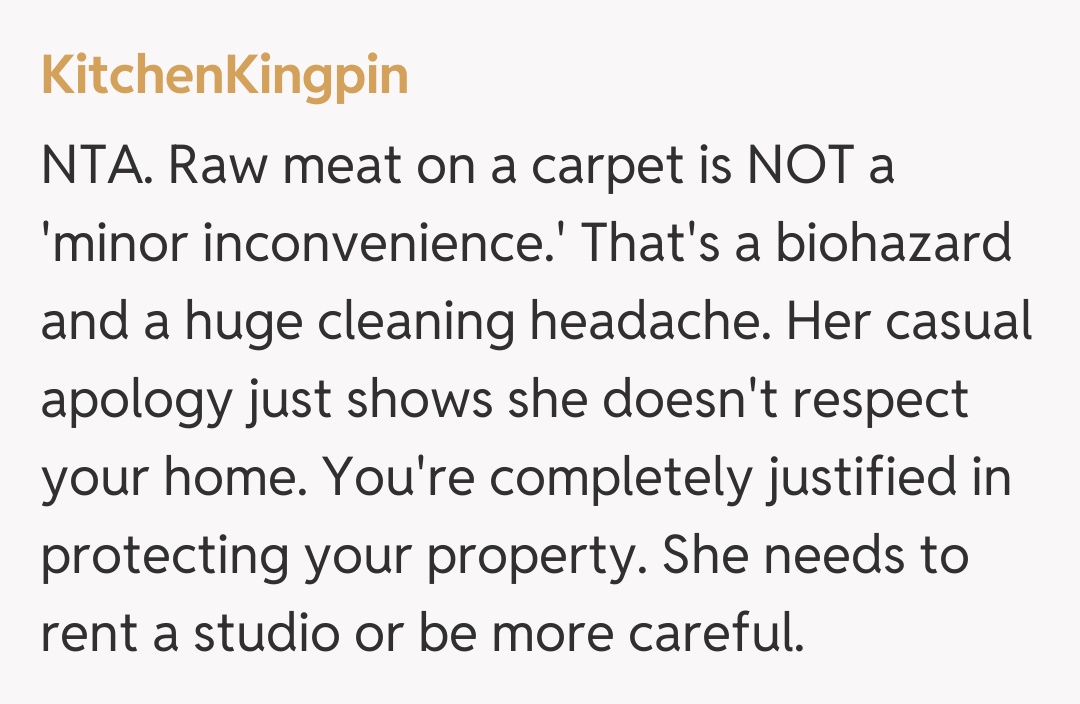 Comentariu de la KitchenKingpin