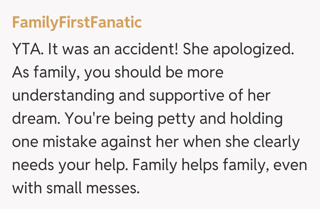 Comentariu de la FamilyFirstFanatic